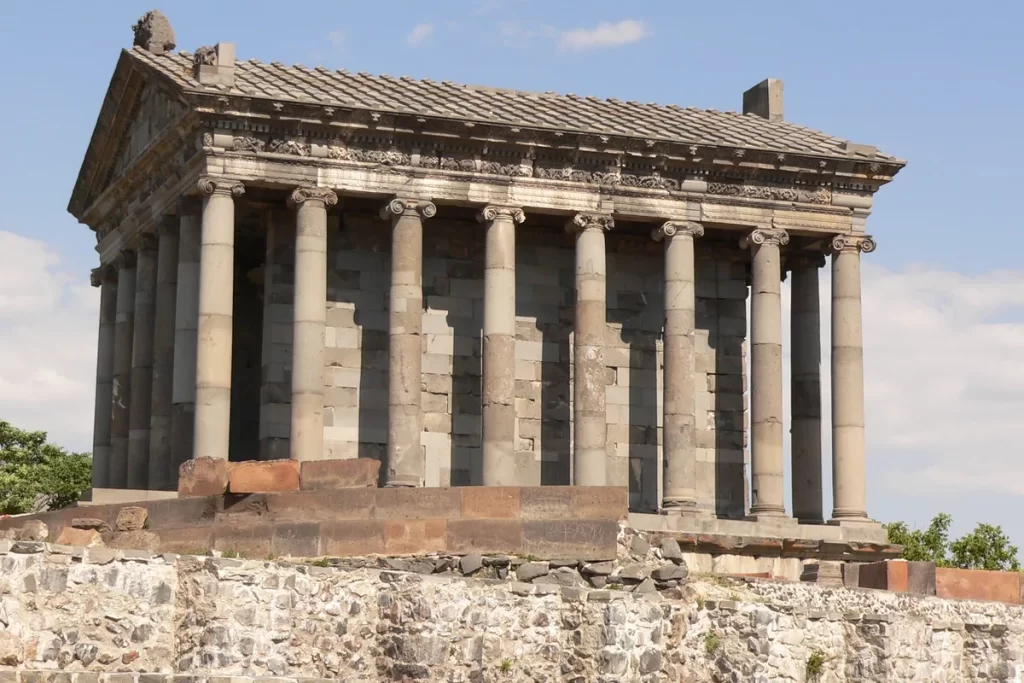 Garni Temple in the Kotayk Province of Armenia
